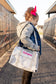 Personalized Kids Sparkle Duffle Bag — Embroidered Name & Sport Bow