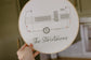 Custom camper embroidered in a 10 inch embroidery hoop