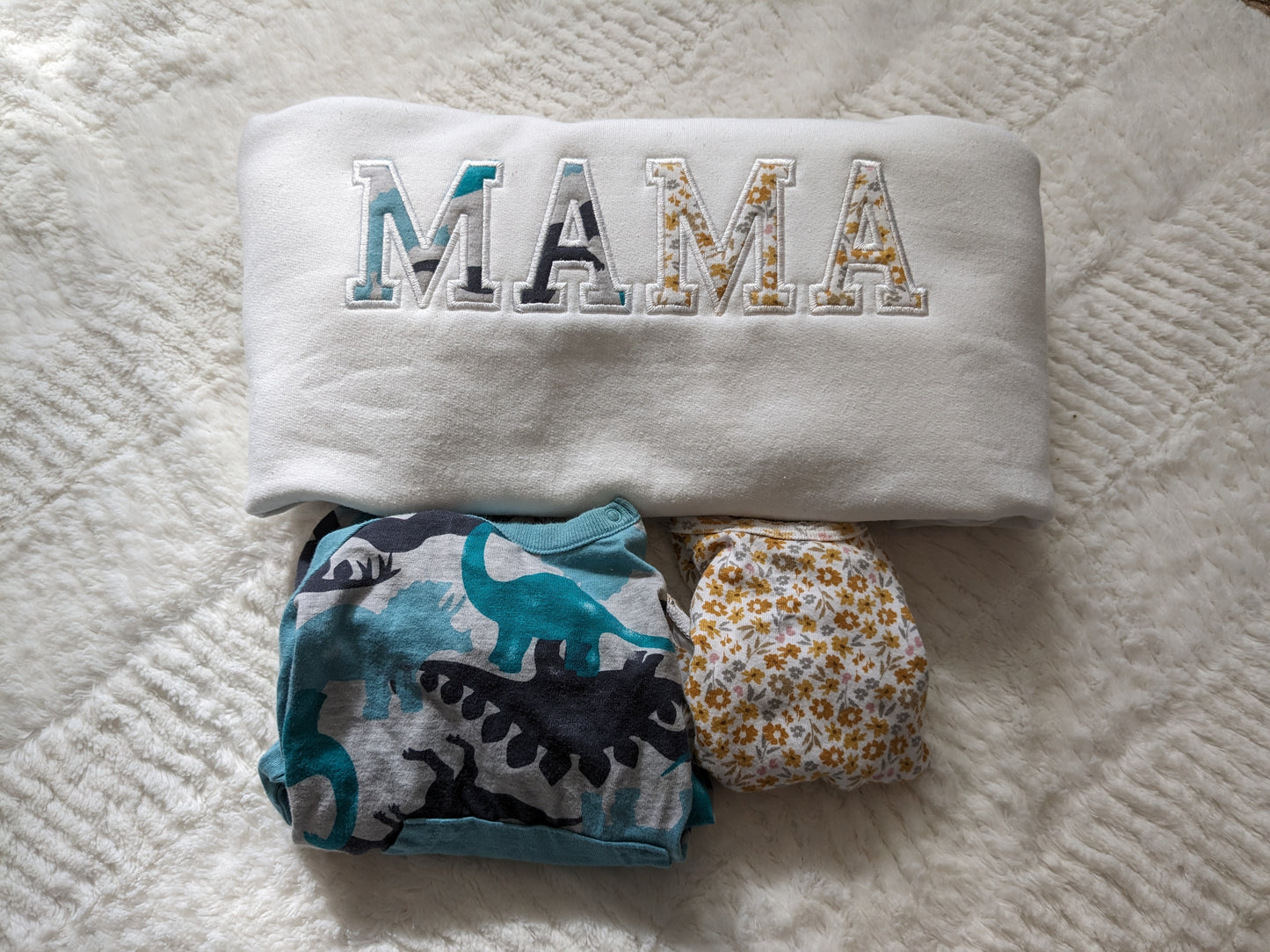Custom Keepsake Sweatshirt Made From Your Baby's Clothes — Local Order