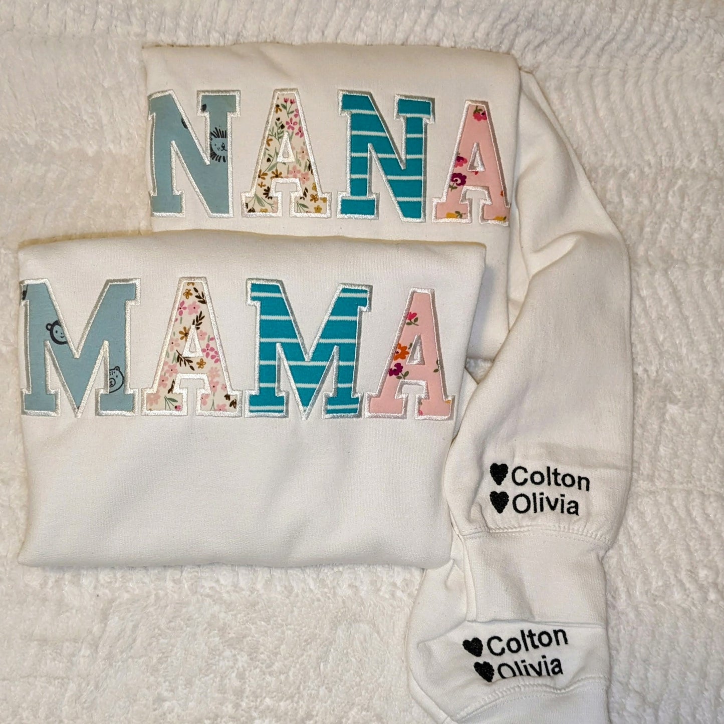 Custom Keepsake Sweatshirt Made From Your Baby's Clothes — Local Order
