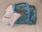 Personalized Kids Sparkle Duffle Bag — Embroidered Name & Sport Bow