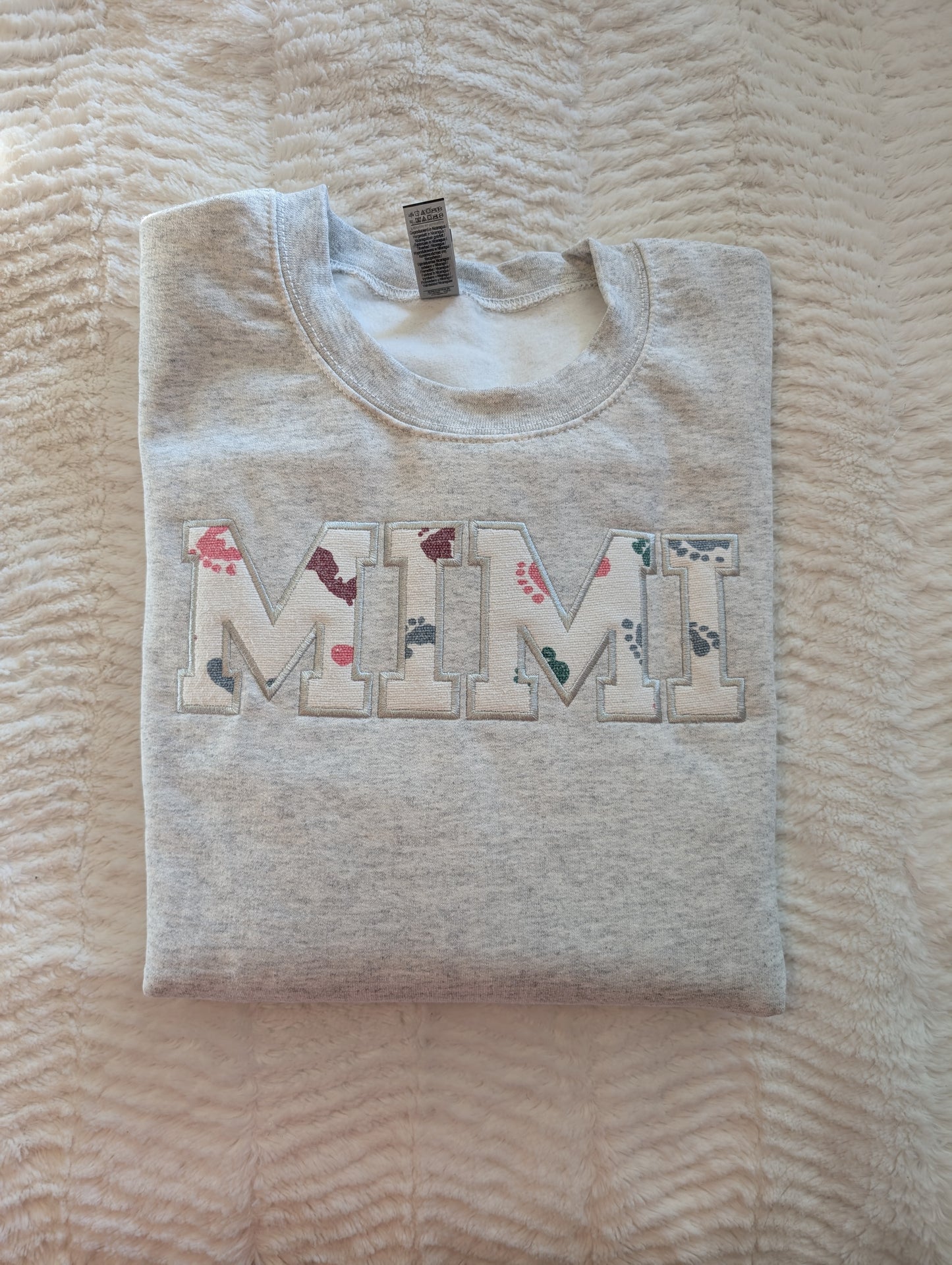 Custom Keepsake Sweatshirt Made From Your Baby's Clothes — Local Order