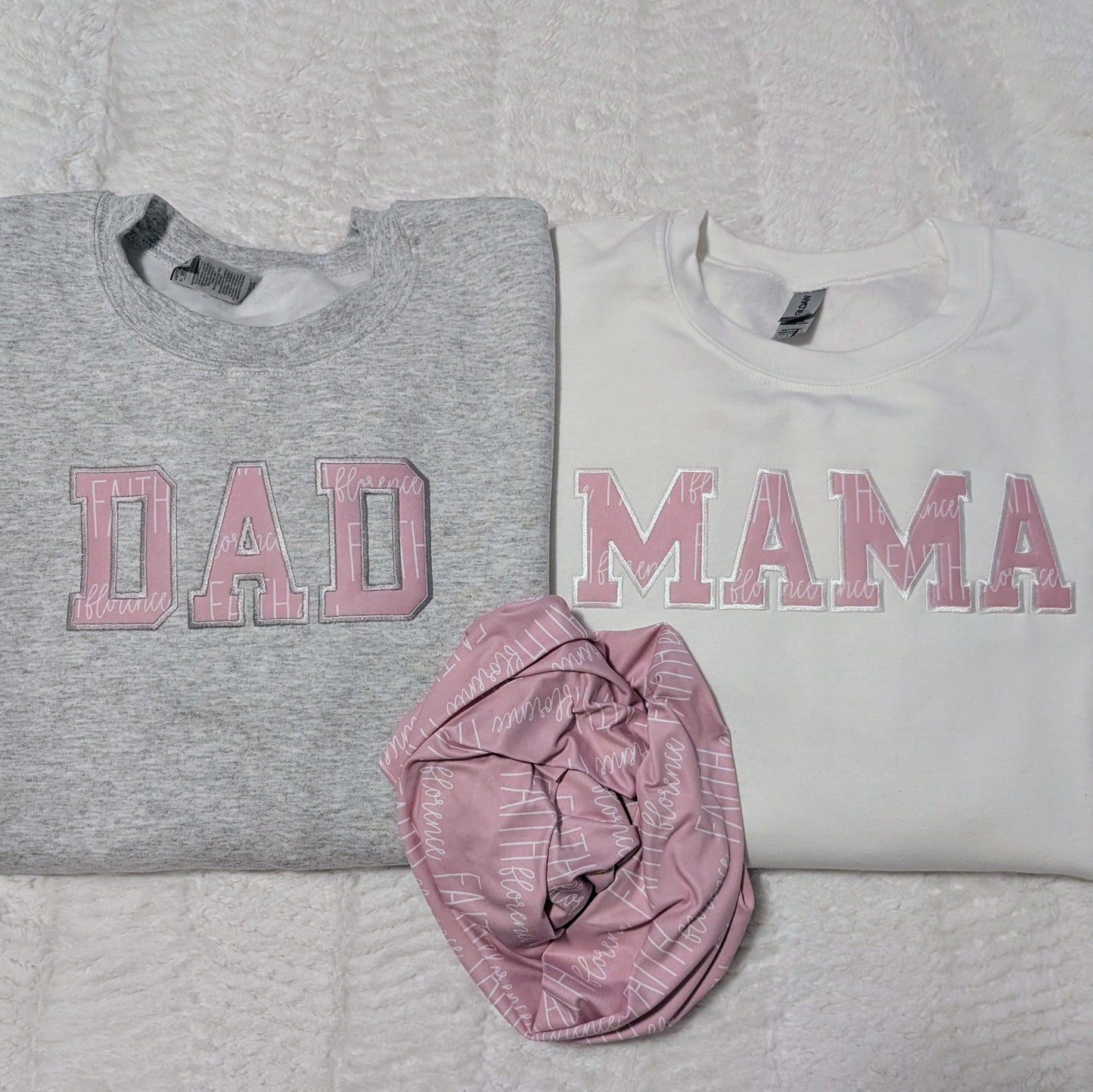 Custom Keepsake Sweatshirt Made From Your Baby's Clothes — Local Order