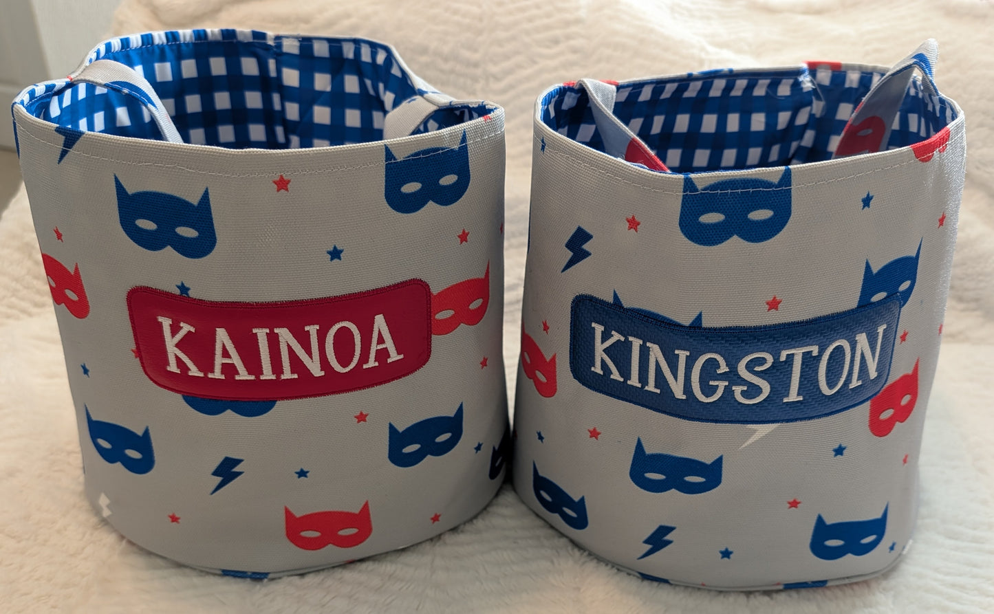 Personalized Halloween Basket — Embroidered With Name