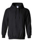 Black hooded sweatshirt